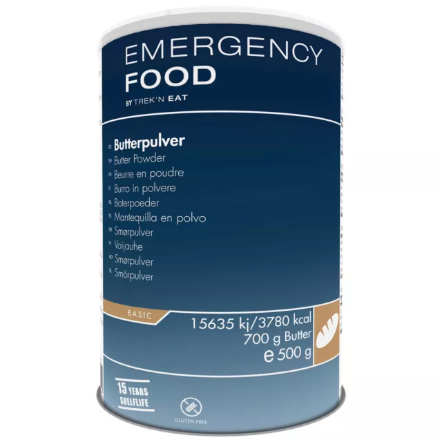 Emergency Food Butterpulver 500 g Dose Prepper Notnahrung Katadyn (67,90 EUR/kg)