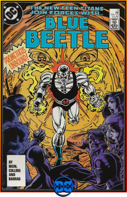 Blue Beetle #13 (1987) 1St Carapax Dcu Jaime Reyes Movie Key Dc Comics 8.0 Vf