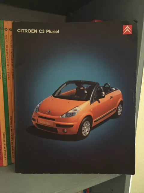 Citroën C3 pluriel - Dépliant publicitaire et technique