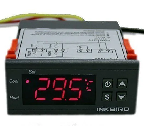 Inkbird Digital Temperature Controller ITC-1000 12V 220V Temp heater fan brewing