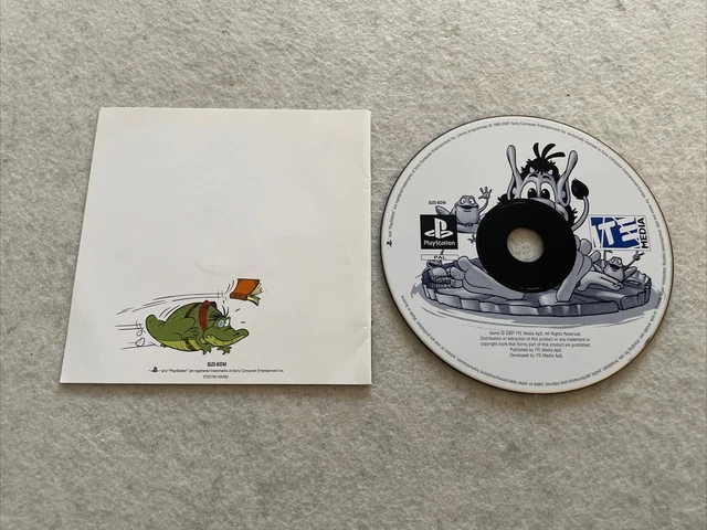 Jeu HUGO FROG FIGHTER Pour PlayStation 1 & 2 - Version FR Complète (boîtier Cassé) - Bon état