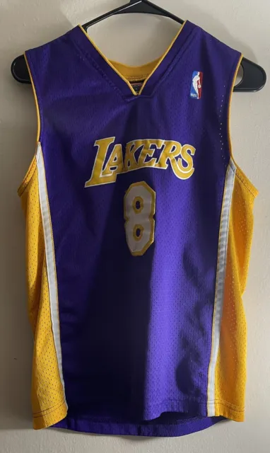 Nike NBA LA Lakers Kobe Bryant Authentic Jersey Mens 2XL 56 Stitched  AQ2107-728