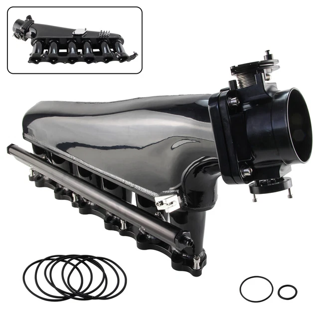 INTAKE MANIFOLD FUEL Rail 90mm Throttle Body For Toyota Supra MK4