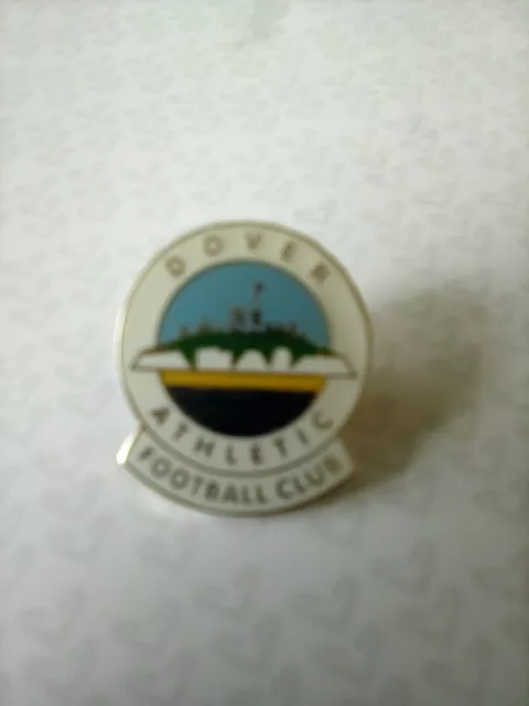 Non League Enamel Football Badge. DOVER ATHLETIC FC (Smaller version).