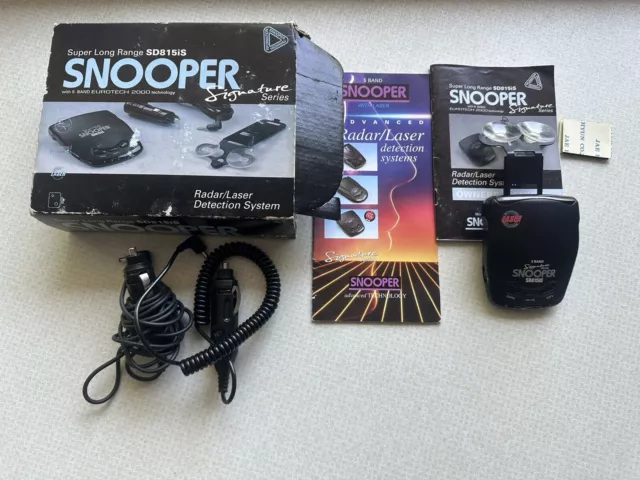 Snooper Sd815is Laser-Geschwindigkeitskamera-Detektor