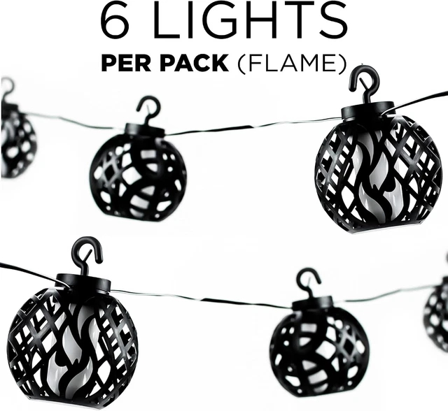 Wled Rope Light MINYIP SOLAR LIGHT String / 6 Lantern LED String Lights with Dancing ...