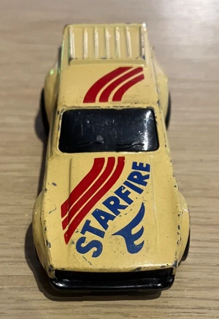 MATCHBOX STARFIRE SUPER G.T. BR 23/24 Druckgussauto, Made in China, ohne Karton, 1985
