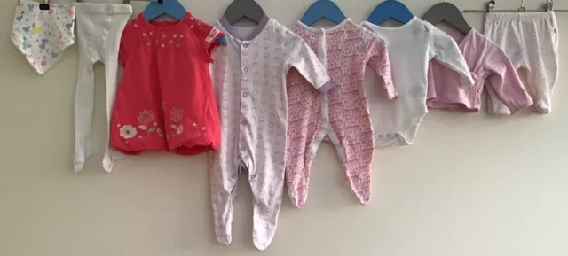 Pacchetto di abbigliamento per bambine età 0-3 mesi miniclub cura della madre TU