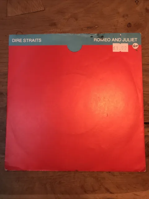 Dire Straits "Romeo and Juliet" b/w "Solid Rock" 7" soft rock single