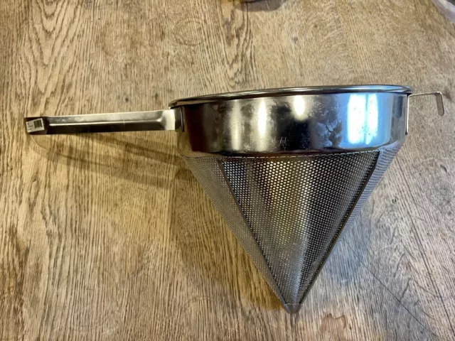 Fine Mesh Strainer, 10 inch Stainless Steel China Cup