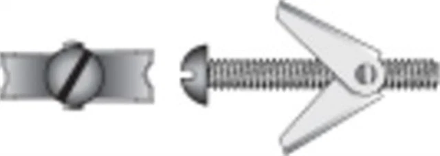 41420 1/8X2 Toggle Bolt Pak-5/Ctn, The Hillman Group, EACH, PAK, XL-Pak.      s2