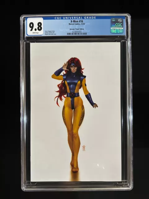 X-Men #16 CGC 9.8 (2022) - Miguel Mercado "Virgin" Edition Variant - Jean Grey