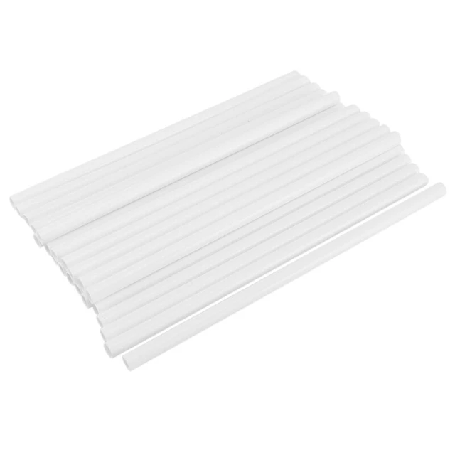 2X (Varillas de toallita blanca para construcción y apilamiento de pasteles en niveles soporte Ca