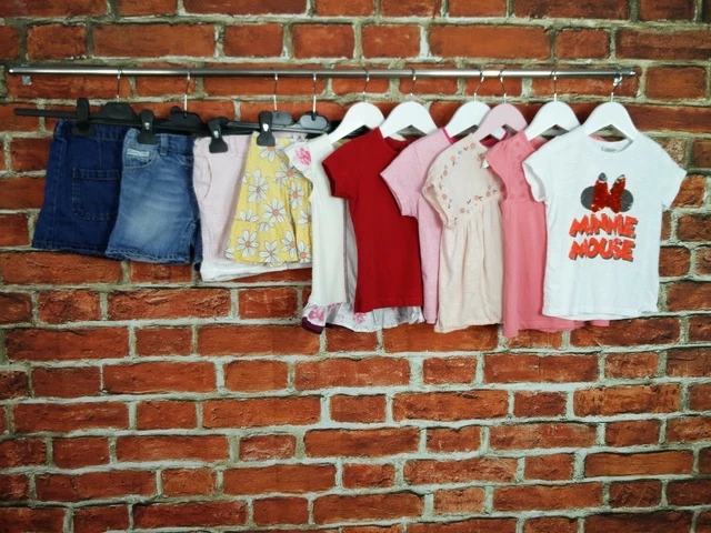 Pacchetto Ragazze Età 2-3 Anni Next Disney Ecc Top Pantaloncini Gonne Minnie Mouse 98Cm
