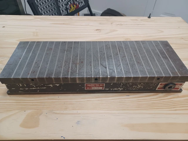 Suburban Tool Inc. MCB-618 magnetic chuck 6x18 for machinist and tool makers