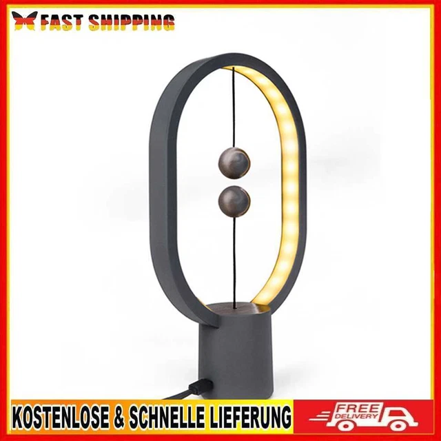 ANTKING Balance Lampe,Ellipse Magnetisch Herbeizaubern Schalter USB Led-Lampe, W