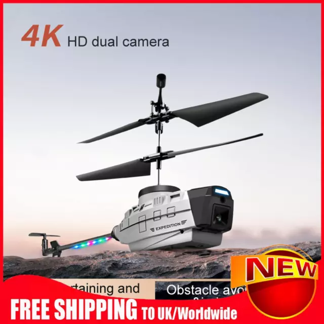 2.4GHz Remote Control Aircraft 4K HD Camera 4 Channels FPV Aircraft for Beginner