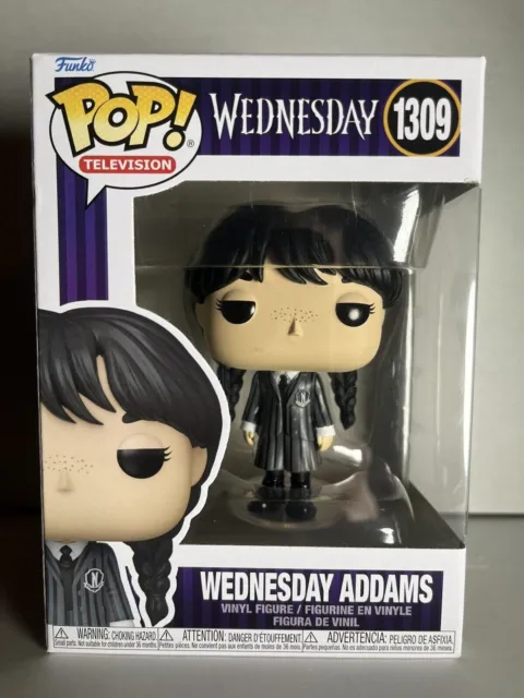 Funko POP! TV: Wednesday 1309# Wednesday Addams Gifts Toys Vinyl Action Figures