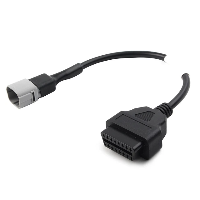 6PIN OBD2 MOTOR Diagnostic Adapter Code reader Cable Connector For ...