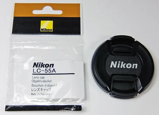 58mm-Capuchon D'objectif &agrave; Pincement Lat&eacute;ral, Protecteur Anti-poussi&egrave;re