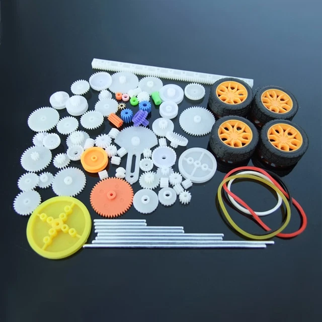 ENSEMBLE D'ENGRENAGES EN plastique haut de gamme parfait pour bricolage ...