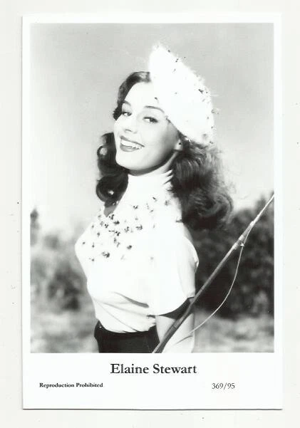 (Bx24) Elaine Stewart Swiftsure Photo Postcard (369/95) Filmstar Pin Up Glamor