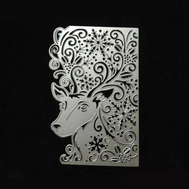 Paper Metal Cutting Dies DIY Christmas Tree Edge Scrapbook x1PCS/SET D2U5 3