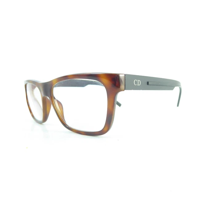 Christian Dior Black Tie 184 Full Rim J6372 Used Eyeglasses Frames