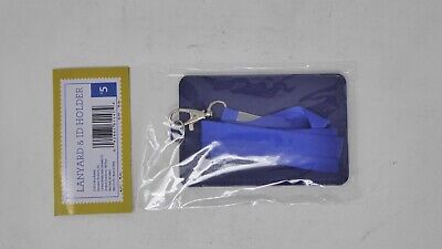 Lanyard and ID Holder by Best Brands Blue NEW 3