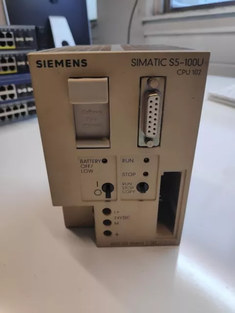 Free Ship SIEMENS SIMATIC S5-100U CPU 102 MODULE 6ES5 102-8MA01