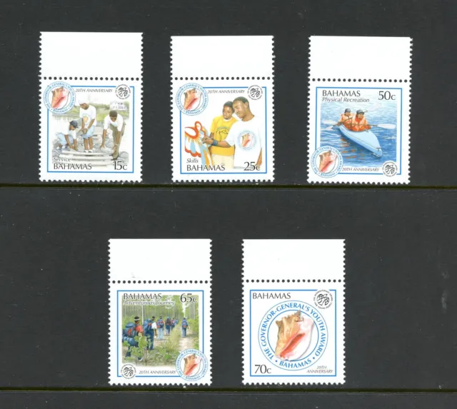 R2968 Bahamas 2007 Youth Award, conch shell 5v. MNH