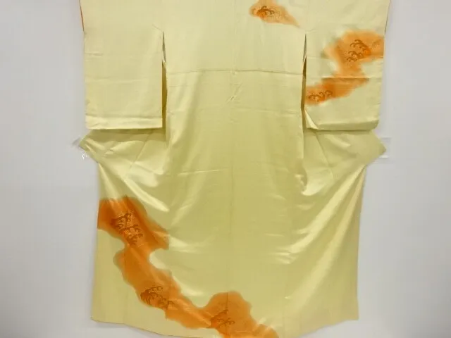 6400064: Japanese Kimono / Vintage Homongi / Embroidery / Rough Wave