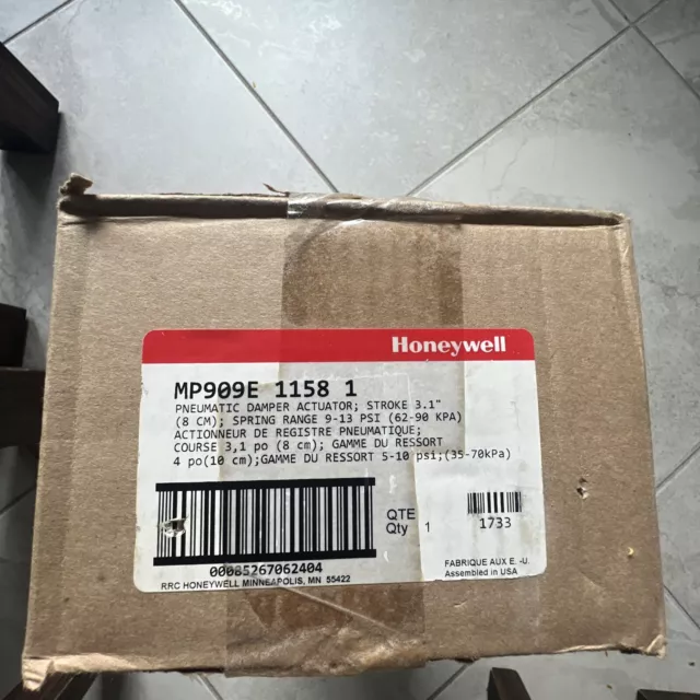 HONEYWELL MP909E1158 Damper Actuator