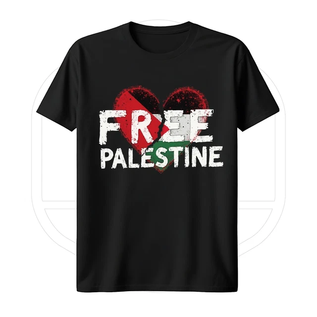 1 Camiseta Free Palestine Guerra Oriente Médio Israel Palestina em 1 Camiseta Free Palestine Guerra Oriente Médio Israel Palestina em
