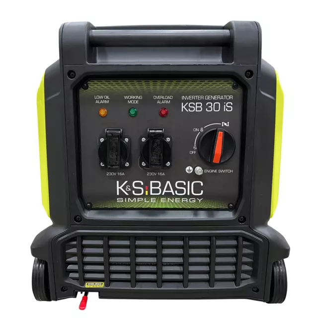 STIER Inverter Stromerzeuger 5,0 KW - Leises Notstromaggregat Für Baustelle & Garten