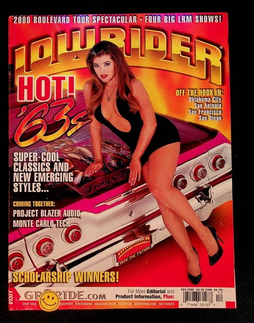 VINTAGE LOWRIDER MAGAZINE December 2000 Car Show San Antonio Francisco