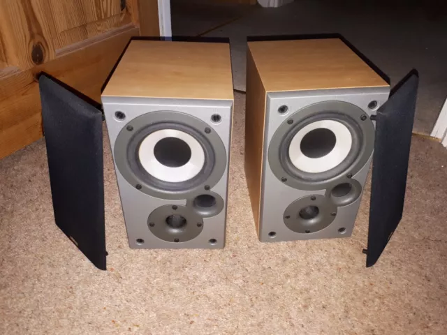 Mission/Denon Sc-M5K Pair Of Book Shelf Speakers