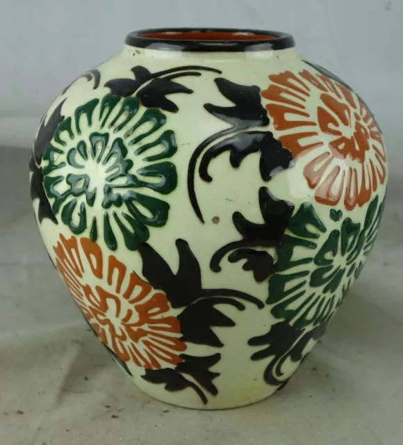 antike Keramik Vase Jugendstil