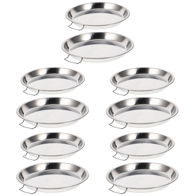 Vaporiera A 5 Piani Impilabile, Diametro 30/28/26 Cm, In Acciaio Inox, Con Coperchio In Vetro (30 Cm