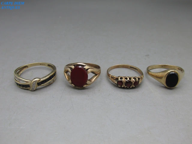 Gemporia mens deals gold rings
