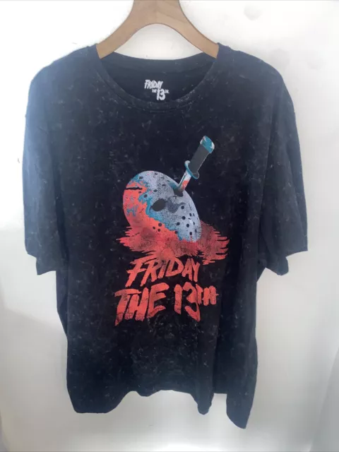 Official Friday The 13th Dagger T-Shirt Jason Horror Halloween Size 2XL