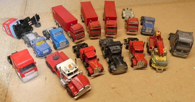 lot véhicules miniatures - collection-jouets-camions-voitures
