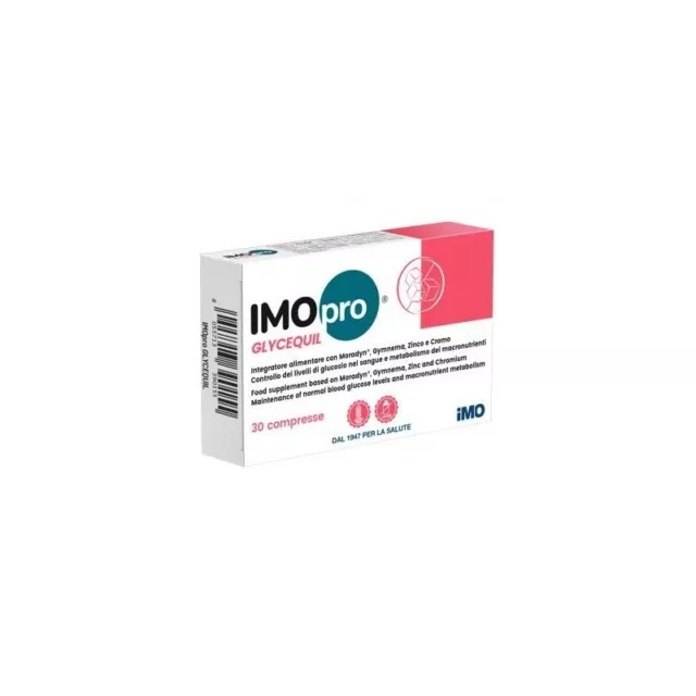 IMO Imopro - Glycequil Blood Sugar Control Supplement 30 Tablets