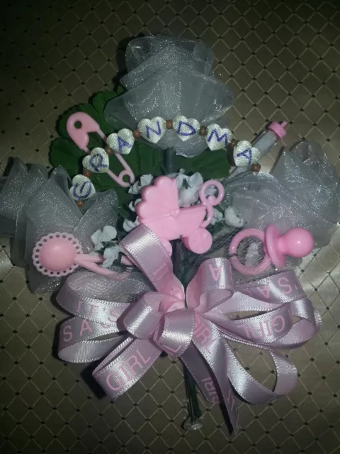 Baby Shower decoration for Girl,Mom To Be Sash Zebra Ribbon