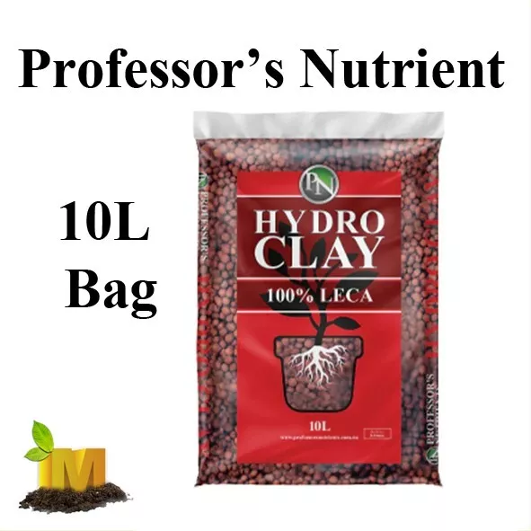 Professor's Nutrient 10L Hydro Clay Grow Medium LECA Pot Expanded Clay Pebble