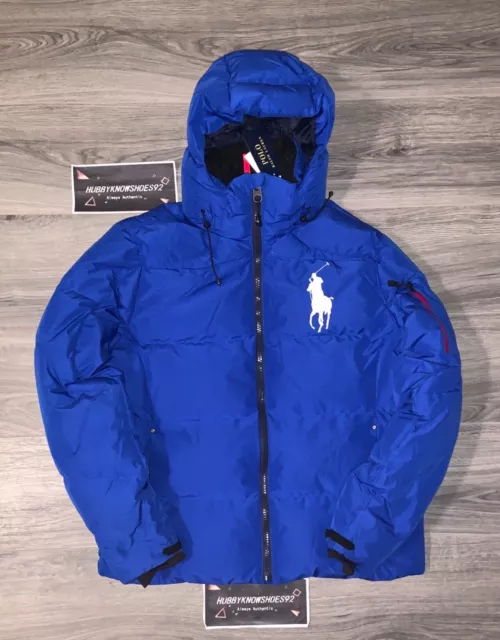 Polo ralph lauren men's big hot sale pony hooded down puffer jacket