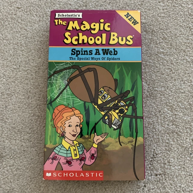 THE MAGIC SCHOOL Bus: Spins A Web [VHS] [VHS Tape] [1994] £6.76 ...