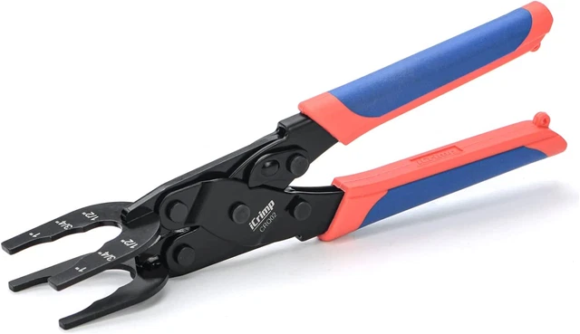 Crimp Push-To-Connect Push-Fit Disconnect Clamp Tool for Brass-Push Fittings
