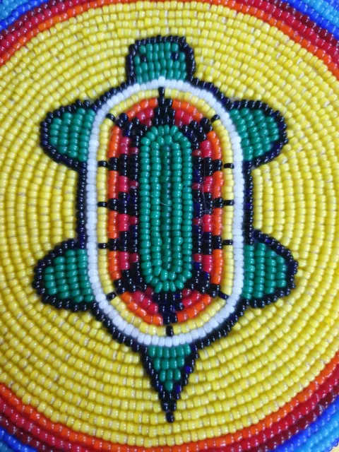 Native American Flattail Fan Indianer Powwow Fächer 3