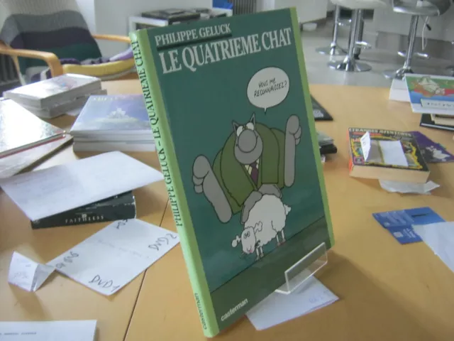 Eo Geluck Le Chat Quatrieme Jaquette Ttbe